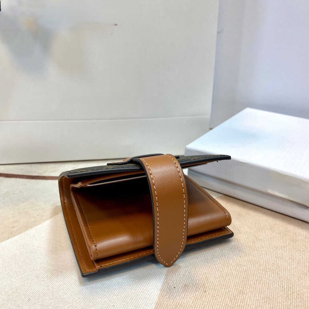 

Brand Designer Change Purse Card pack Handbag Women's Wallet Money Clip Layer Cowhide Classic Old-style Leather Foreign Trade Source Wholesale Factory Direct Sale, Gift box packing