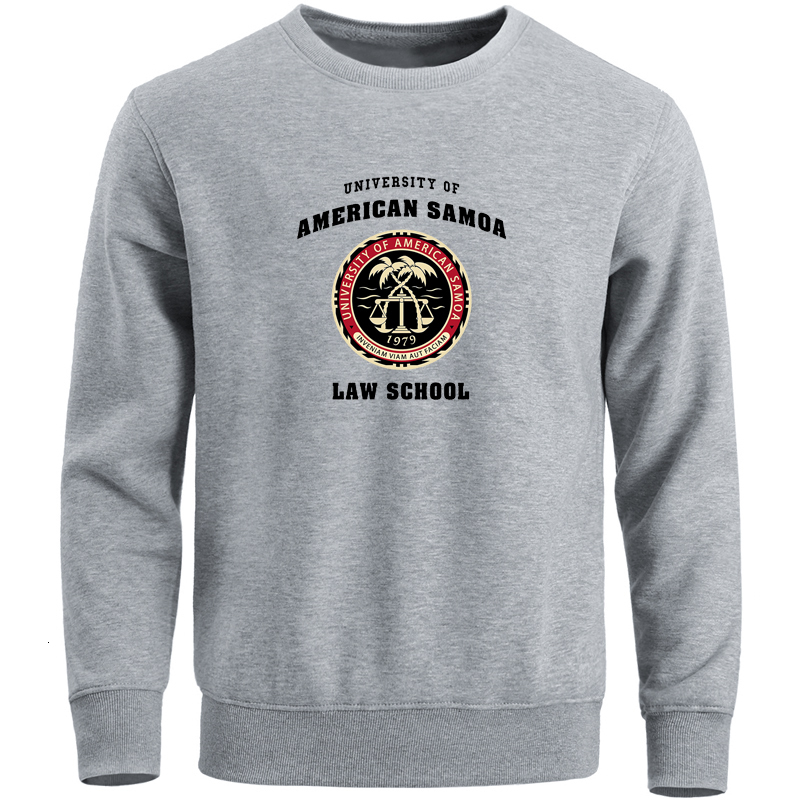 

Mens Hoodies Sweatshirts BCS University of American Samoa Law School Men Hoodie Pullovers Jumper Sweatshirt Trapstar Crewneck Spring 230209, Solid color