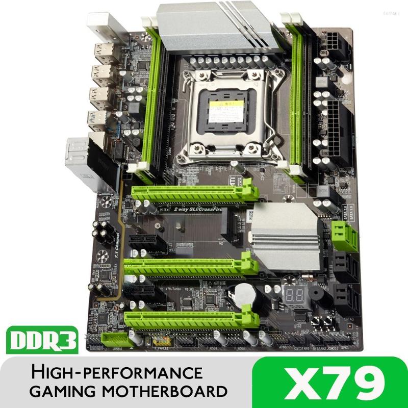 

Paintings Atermiter X79 Turbo Motherboard LGA2011 ATX USB2.0 3 PCI-E NVME M.2 SSD Support REG ECC Memory And E5 Processor
