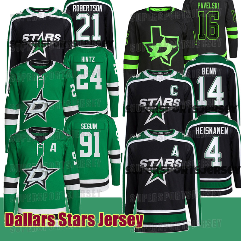 

Dallas Reverse Retro "Stars" Hockey Jersey Joe Pavelski Braden Holtby Jamie Benn Miro Heiskanen Alexander Radulov Jake Oettinger Jason Robertson Hintz Men Women, 2023 reverse retro