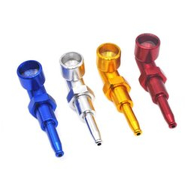 

2018 Polychromatic selection aluminum pipe with length 80MM screw pipe