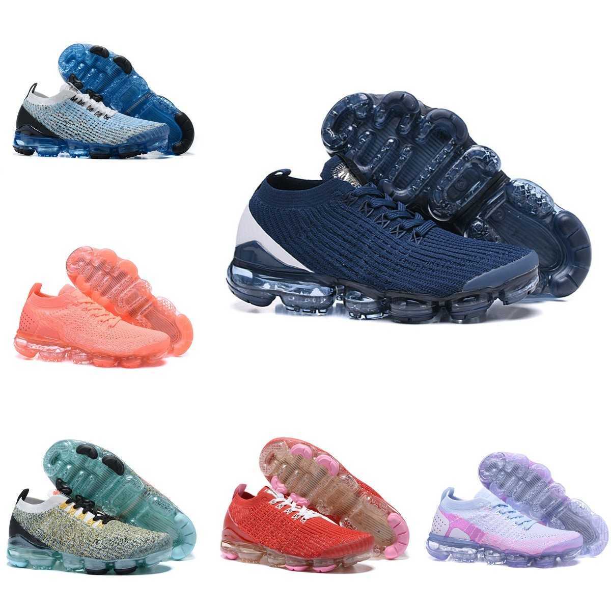 

2023 Vapores Max Plus Running Shoes Air Fly knit 2.0 3.0 Cushion Mens Triple Black Metallic Gold Zebra Sail Oreo Sapphire Blue Designer Sport Sneakers Trainers Size 36-45, Ask the seller about the size