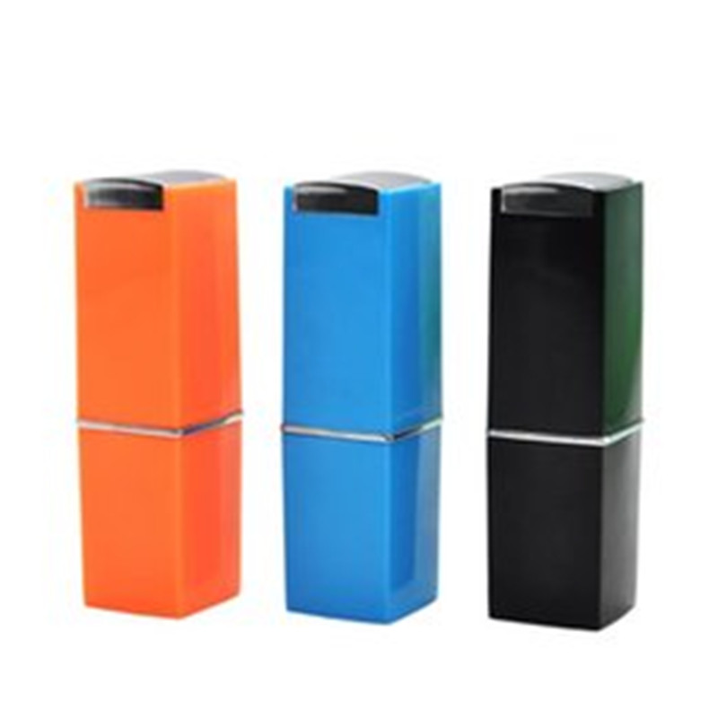 

New lipstick, multi color, lipstick shaped aluminum alloy pipe.