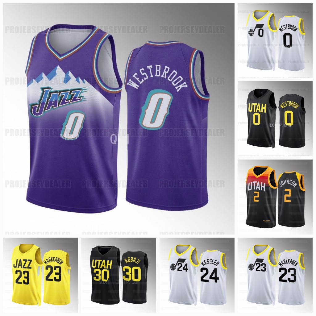 

Russell 0 Westbrook Utahs 2022-23 Basketball Jersey Jazzs Lauri 23 Markkanen 00 Clarkson Walker 24 KesslerTalen 0 Horton-Tucker Collin 2 Sexton Malik 5 Beasley, Green