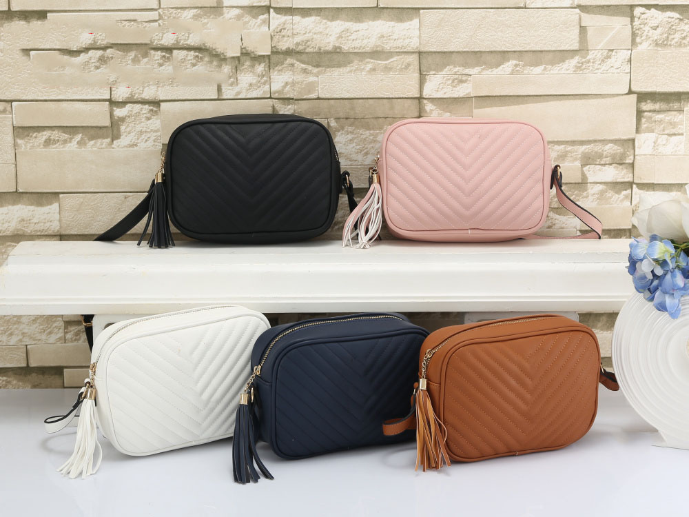 

New Handbag Wallet Women Handbags Crossbody Soho Bag Disco Shoulder Bag Fringed Messenger Bags Purse 24CM, 00