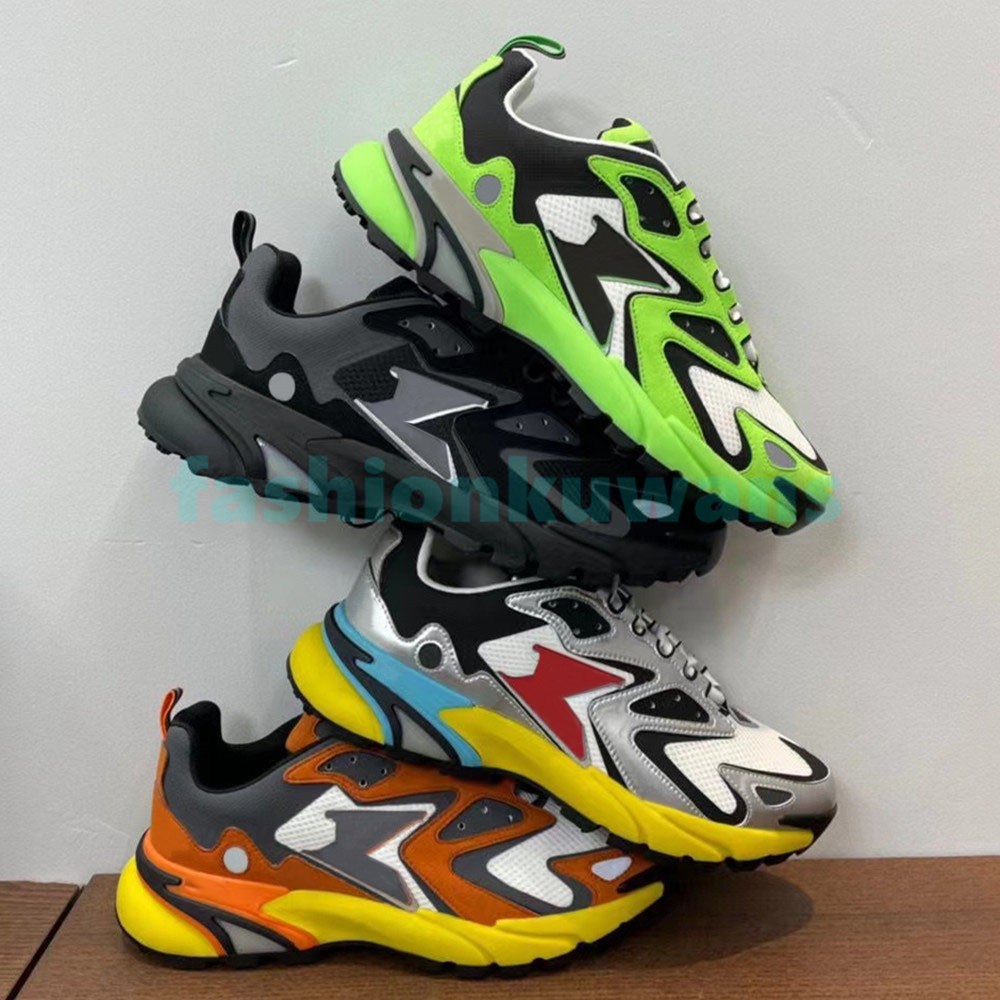 

Runner Tatic Shoes Luxury Designer Sneakers for Mens Fashion Breathable Mesh Look Casual Shoes Green Blue Design Sneaker Black White Size 40-45, #03