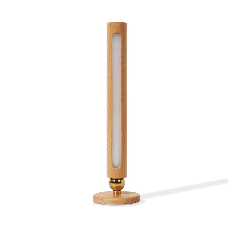 

Wooden LED Night Light Dimmable Rechargeable Magnetic Ball Wall Rotatable 360 Rotating Led Wall Sconce Light