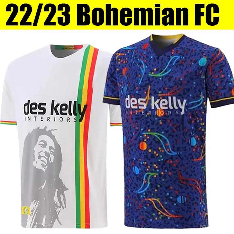 

2022 Bohemian Bob Marley soccer jerseys Bohemians 2023 Home Away football shirts 22/23 Georgie Kelly Doherty Kris Twardek Dawson Devoy Ali Coote Liam uniforms, Image