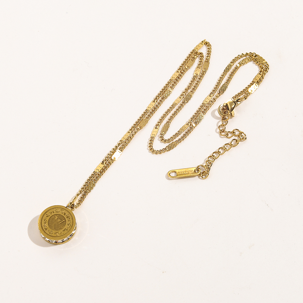 

Luxury Design Necklace 18K Gold Plated Stainless Steel Necklaces Choker Chain Letter Pendant Fashion Womens Wedding Jewelry Accessories Love Gifts