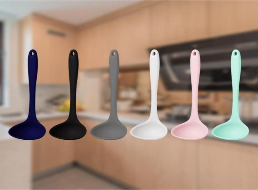 

Spoons 1Pcs Silicone Wheat Straw Soup Spoon Hosehold Long Handle Porridge Rice Ladle Tableware Meal Dinner Scoops Kitchen Tools1982673