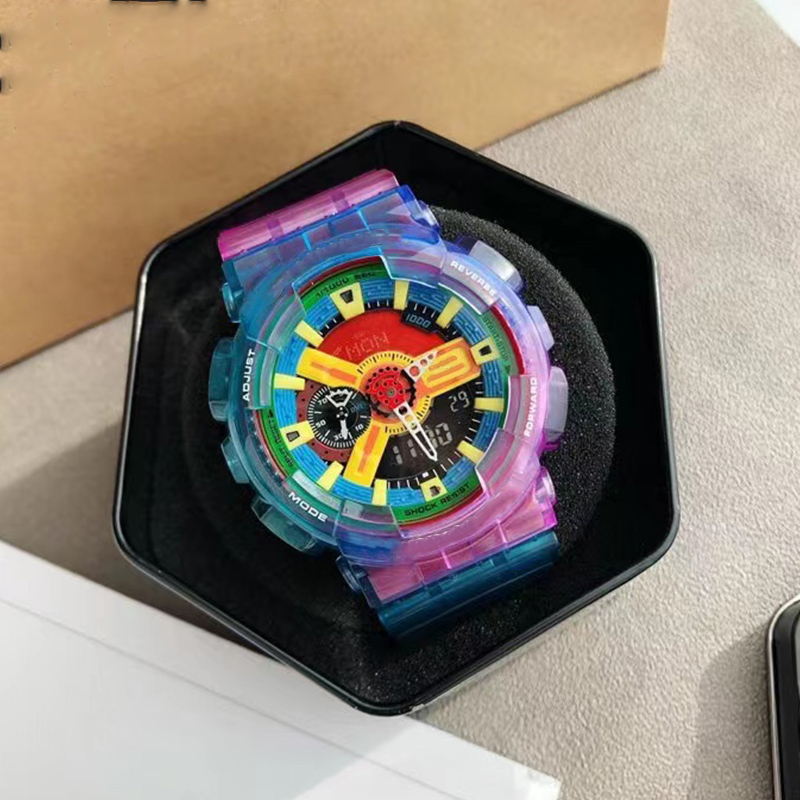 

quality Original shock watch men sport wr200ar g watches Army Military Shocking Waterproof Watch all pointer work Digital Wristwatch box g110 2023