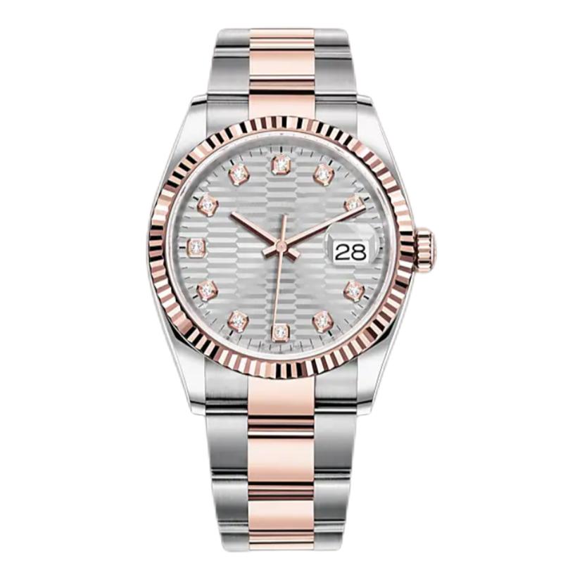 

With original box Men Watch Automatic Mechanical Watch Big Magnifier 41mm 904L steel Sapphire Mens Watches Male Wristwatches waterproof Luminous Rose gold, Style 13 original box+watch