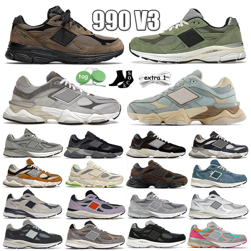 

990v3 Athletic Running Shoes 990 v3 Mens Women JJJJound Olive Grey Black White 9060 Sea Salt Natural Indigo Elephant Skin Trainers Sneakers Outdoor Sports 36-45, A11 beef and broccoli 36-45