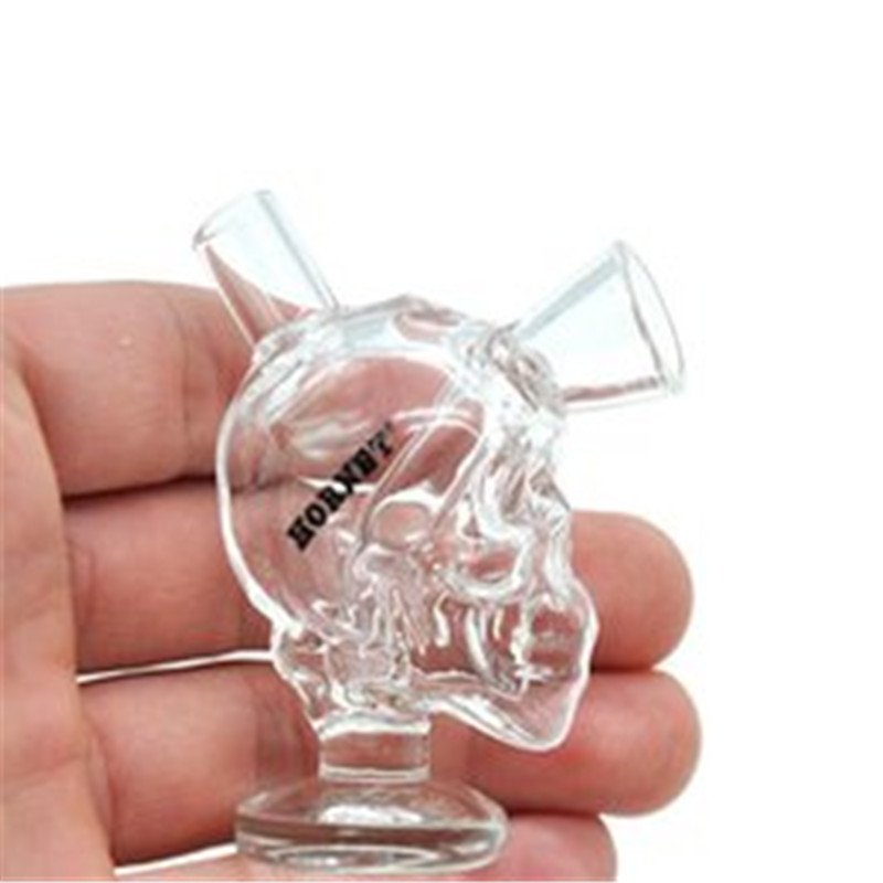 

New glass pipe, devil's head, shape pipe, mini skull glass pipe, easy to clean.