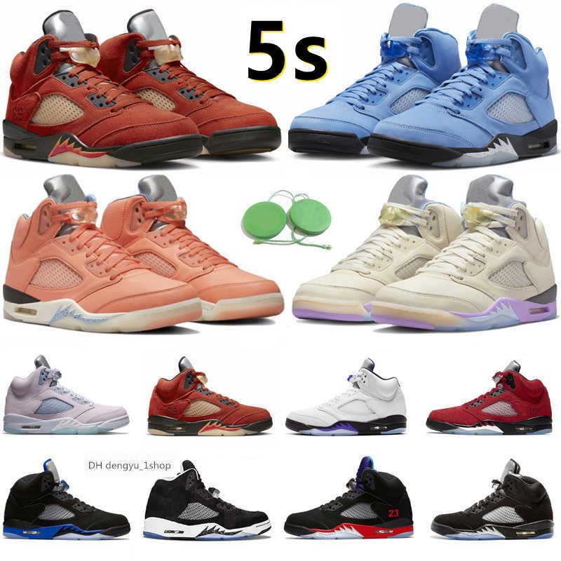 

5 5s Mens Basketball Shoes University Blue Crimson Bliss Sail Mars For Her Aqua Black Metallic Raging Bull Bean Easter Concor jorde OG air shoe, Color#11