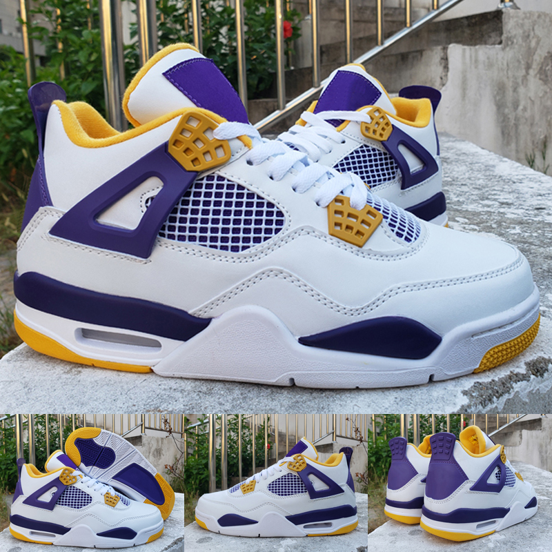 

2023 Messy Room 4s Basketball Shoes Jumpman 4 Lakers Midnight Navy White Oreo Black Cat Craft Photon Dust Red Cement Thunder University Blue Sports Sneakers, As photo 26