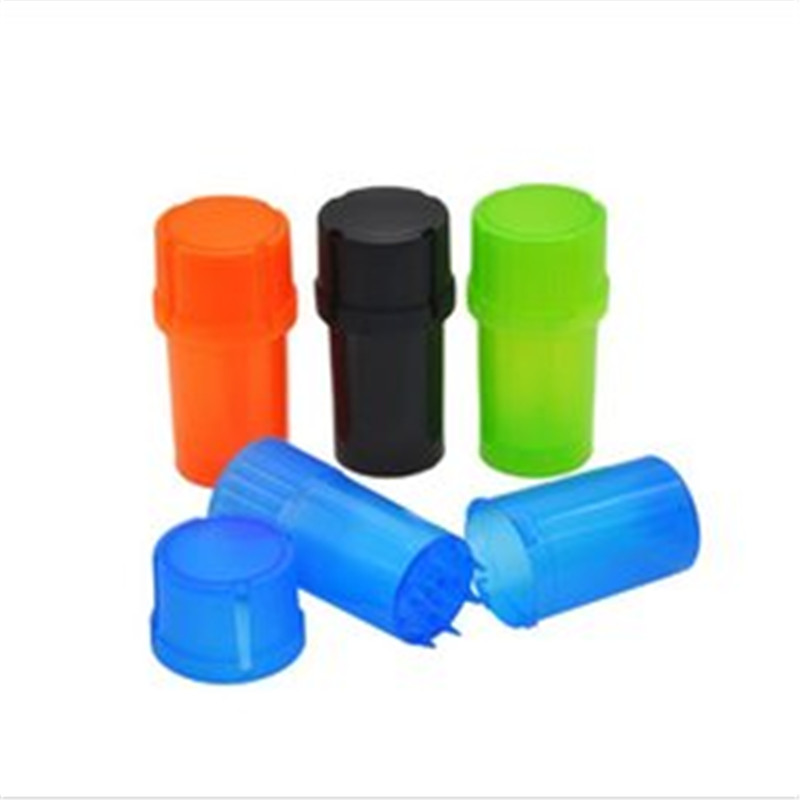 

New plastic cigarette lighter, cigarette cutter, Grinder sealed tank, two in one.
