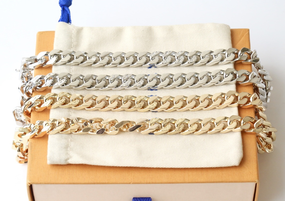 

LLVV Vigil Abloh BIG necklace for woman designer jewelry for man official reproductions highest counter quality exquisite gift with box 012