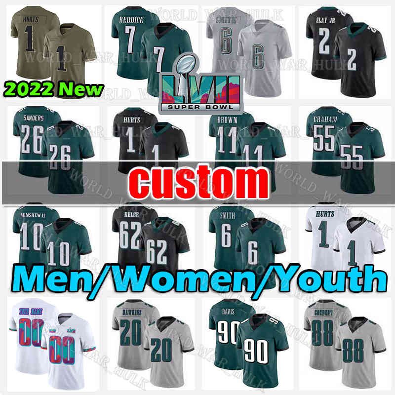 

Fletcher Cox Jersey Football Robert Quinn Super Bowl LVII Donovan McNabb Eagles CJ Gardner-Johnson Randall Cunningham Lane Johnson Landon Dickerson Jake Elliott 23, Men 2022 new jersey(laoy)