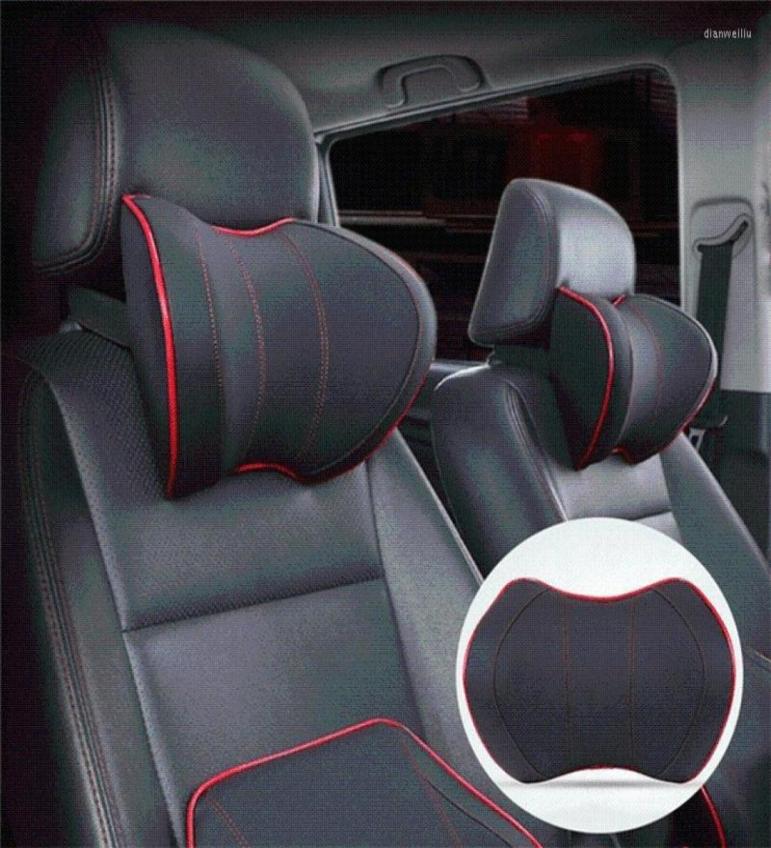 

Seat Cushions Car Head Neck Rest Massage Auto Pillow Space Memory Headrest Vehicular Accessories3268408