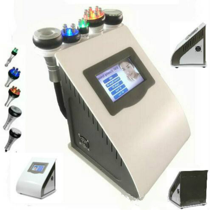 5 In 1 Ultrasonic Cavitation Radio Frequency Vacuum Rf Lipo Laser Slimming Machine Weight Reduce