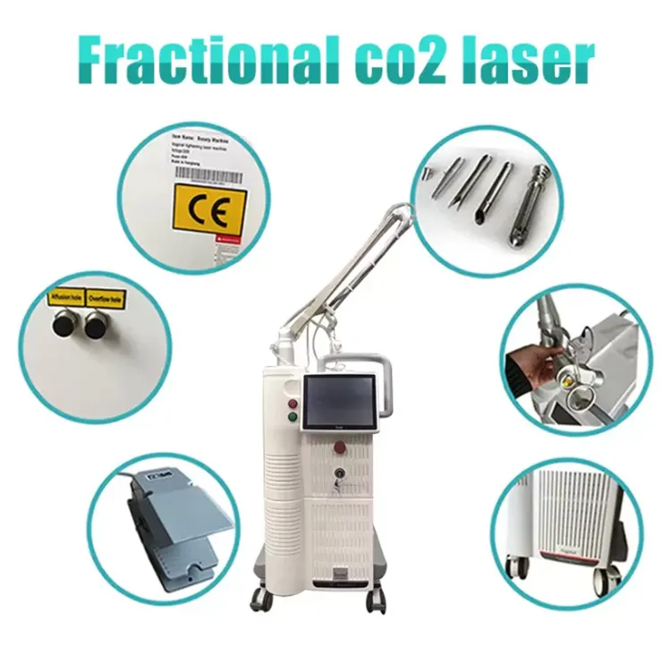 

4D Fotona System Fractional CO2 Laser Germany arm VaginaTightening Scar removal Stretch mark wrinkles remove beauty machine