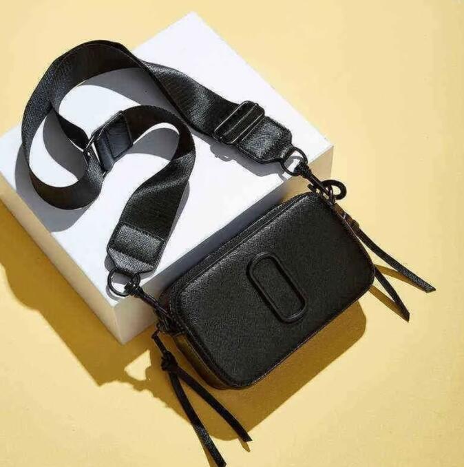 

Womens Bag Wide Shoulder Strap Fashion Messenger Single Bags Small Square Camera Bag No Letters, #1