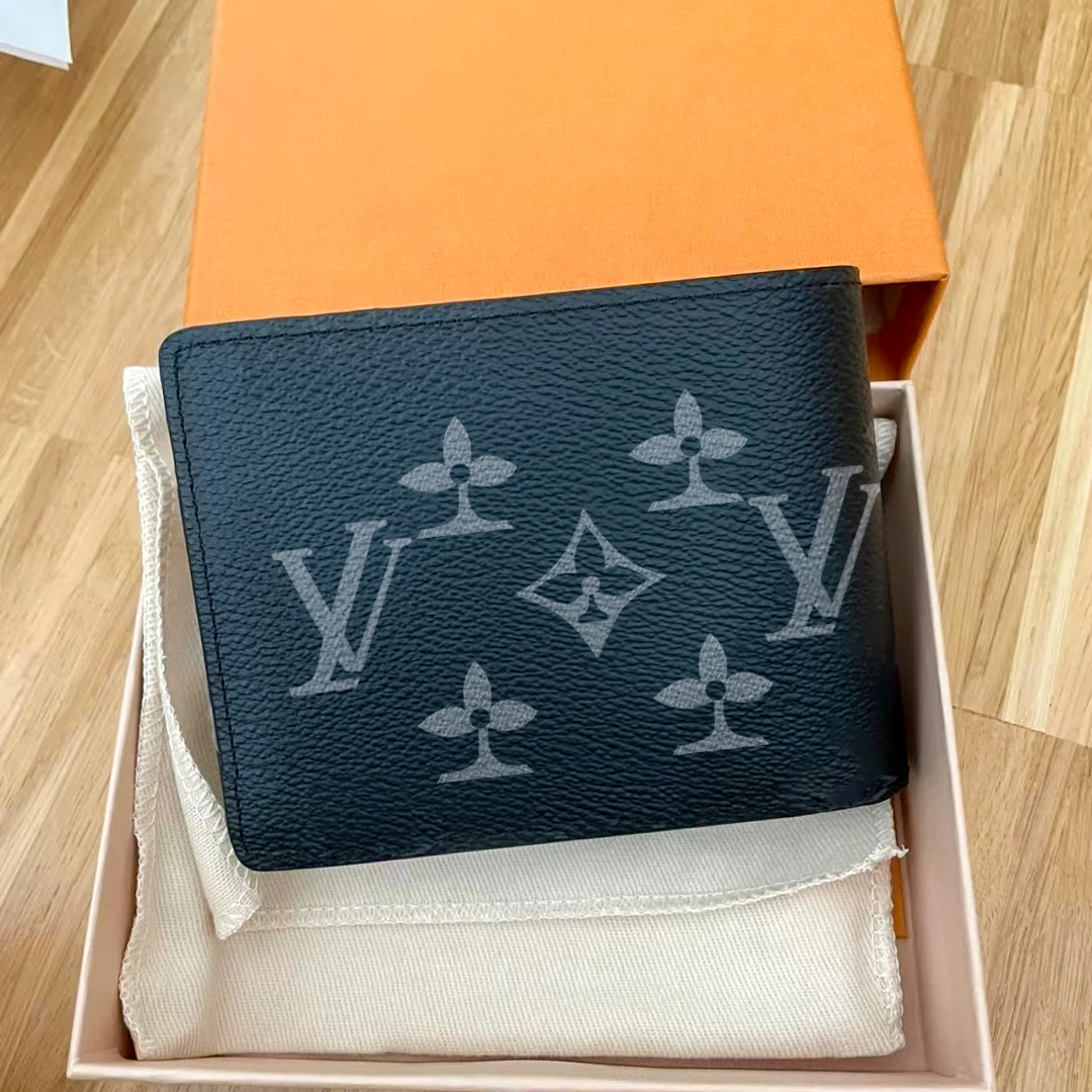 

high quality money cards Wallet Holders Clutch Bags the fashion most Genuine Leather way to carry men leather card women Lambskin small business credit purse handbag, M0nogram eclipse