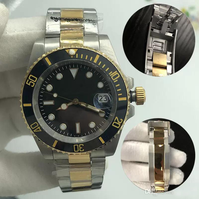 

Waterproof mens automatic mechanical watches classic style 41mm full stainless steel Swim wristwatches sapphire super luminous watch luxury 2023, Color2