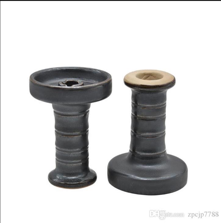 

Hookah accessories, single hole, black ceramic head, water smoke, smoke bowl, smoke pot.