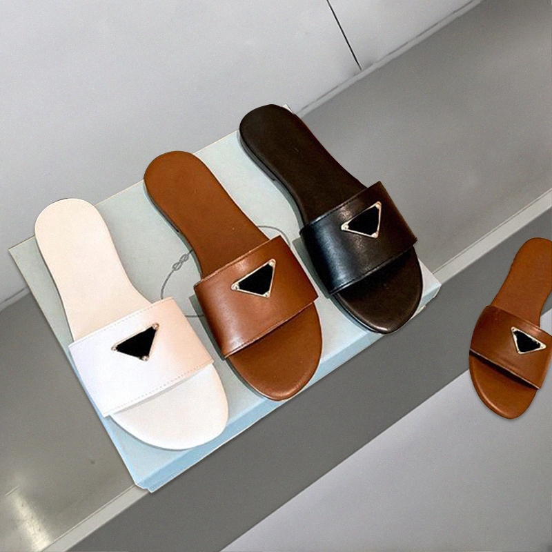 

luxury Sandals Summer Designer women Flip flops Classic Slipper Fashion Genuine Leather slides Metal Chain Ladies Casual shoes T6nT#, Customize