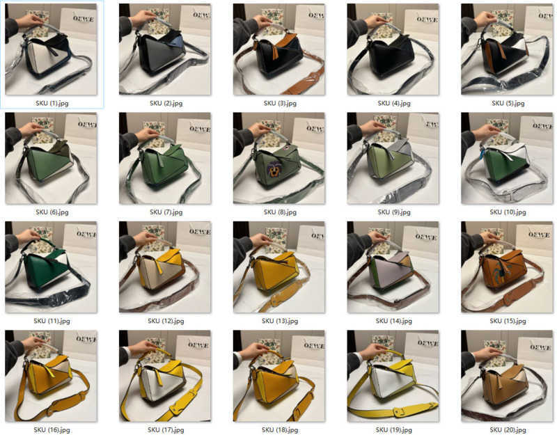 

Luxuries Designers Women Handbags Crossbody Bags Evening Bags Loewees Puzzzle Handbags Tote Bag Shoulder Totes Bags Purses Wallet Preloved With Normal Signs, #16