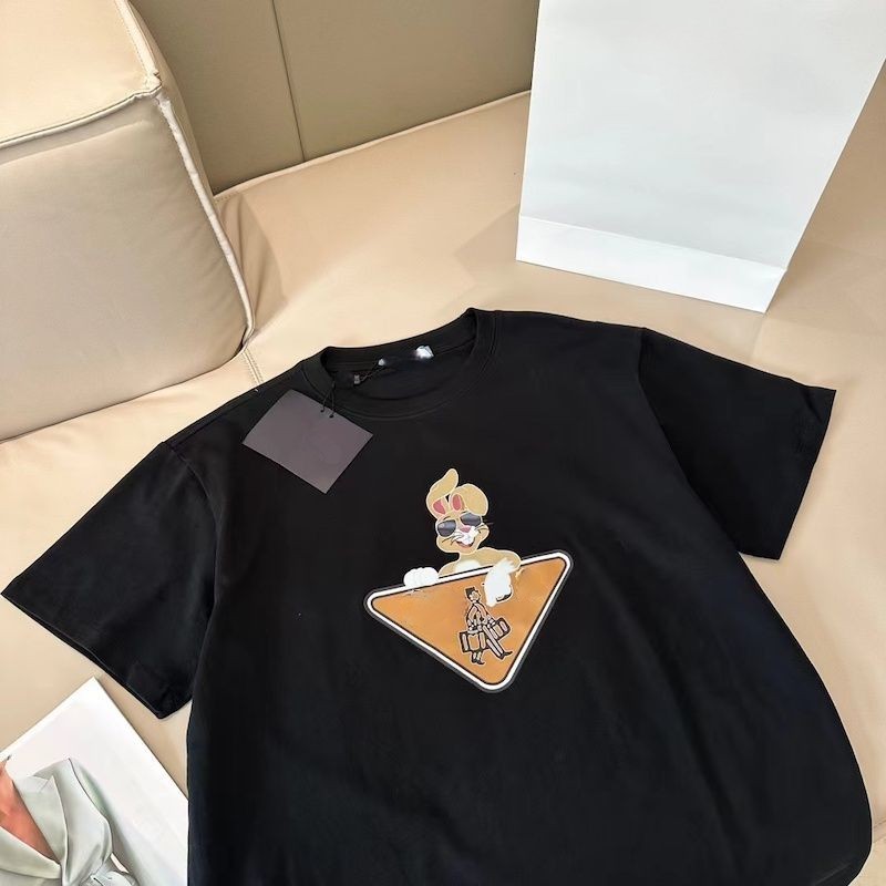 

designer shirt Mens T Shirts designer t shirt fashion clothing short sleeve women Punk print letter embroidery Cat Summer Skateboard tops, Empty bag(not sell separately)