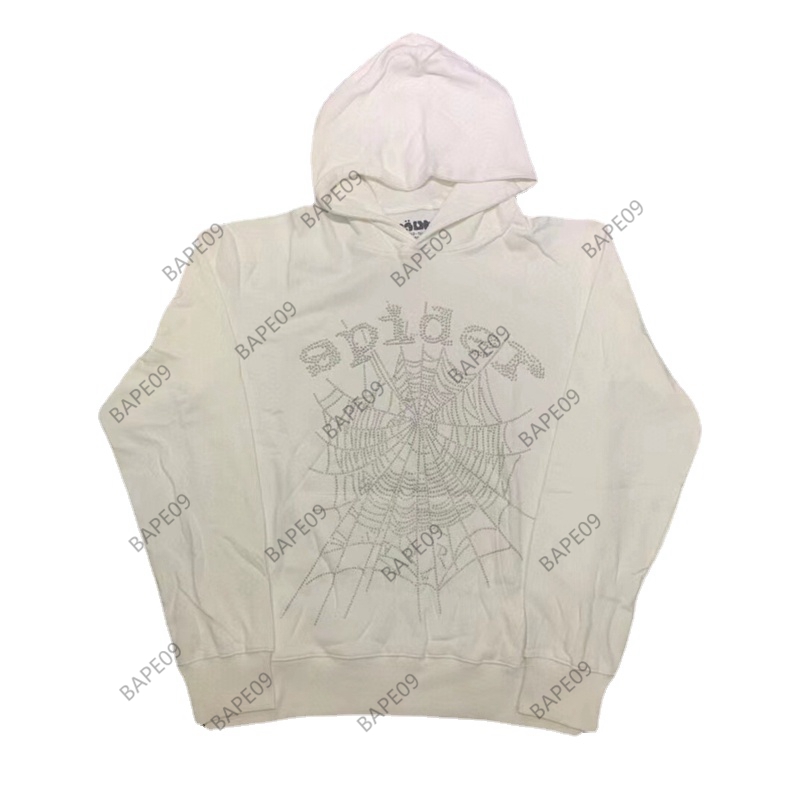 

Men' Hoodies Sweatshirts Pullover Black Sp5der Young Thug 555555 Men Shoe Spider Web Designer Women Red Hoodie Trend Leisure, 11
