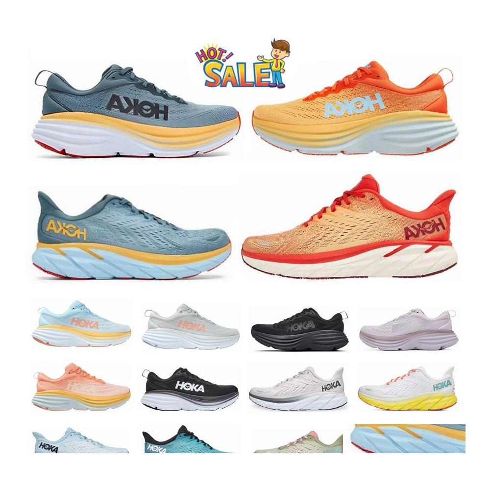 

WITH BOX designer Dress Shoes Hoka One Bondi 8 Carbon X2 Running Shoe Local Boots Online Store Training Sneakers Accepted Lifestyle Shock Absorption H Dh3Sh, Hkb8-06