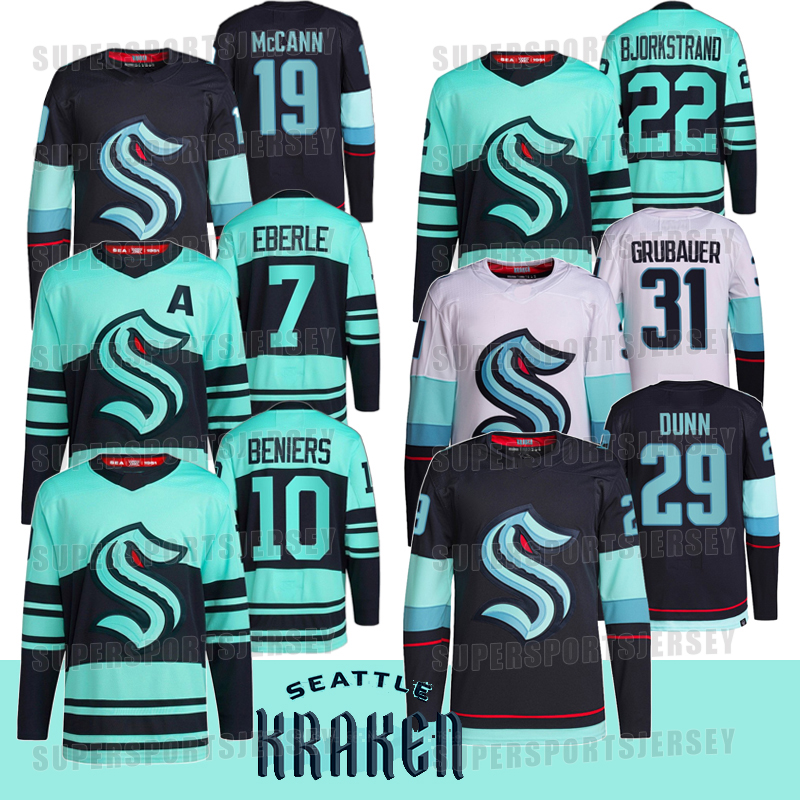 

Kraken Hockey Jerseys Muckleshoot Seattle Indian Tribe ad patch Men Women Youth Jared McCann OLIVER BJORKSTRAND Yanni Gourde Eberle Alex Wennberg Ryan Donato, Hockeyfightscancer