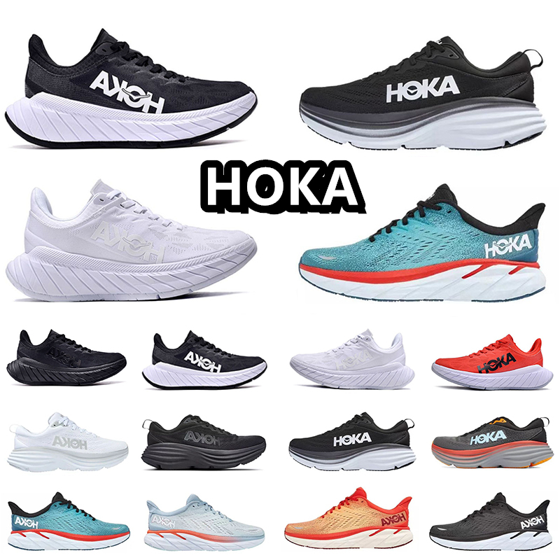 

Hoka Shoes one bondi 8 Clifton 8 Athletic Runner Sneakers Hokas shadow triple black white harbor lunar rock women mens trainers Lightweight, Item#8