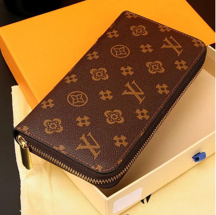 

Designers ZIPPY WALLET High Quality Soft Leather Mens Womens Iconic textured Fashion Long Zipper Wallets Coin Purse Card Case Holder clutch handbag tote bag, Red embossing
