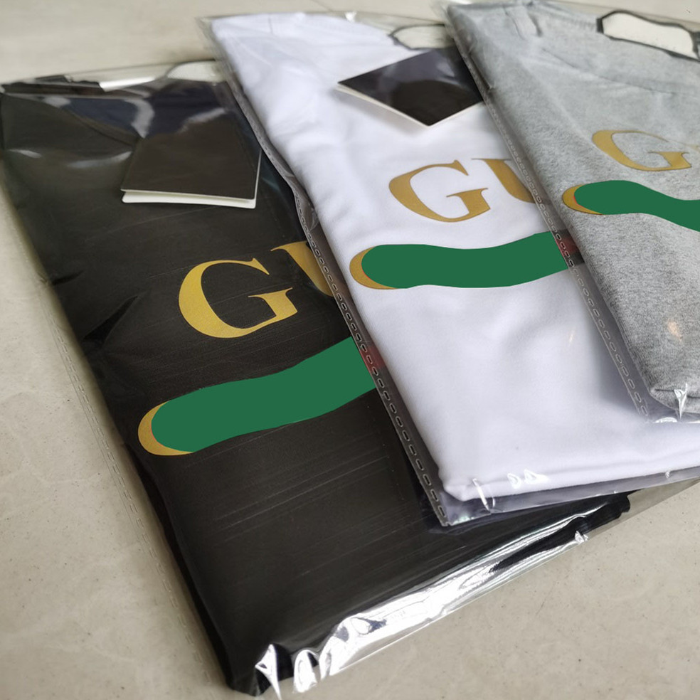 

Italy designer brands xxxl shirts mens womans Black white Fashion Cotton two G letter Graphic print Round neck Classics ucci Luxury clothes T-Shirts tee tops, G u c c i