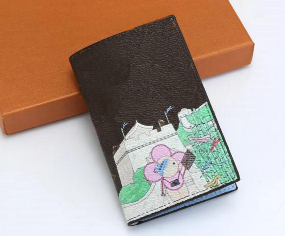 

Designer Card Holder Wallet Short Case Purse Quality Pouch Quilted Leather Womens Men Purses Mens Key Ring Credit Coin Clutch Mini Bag, Grey