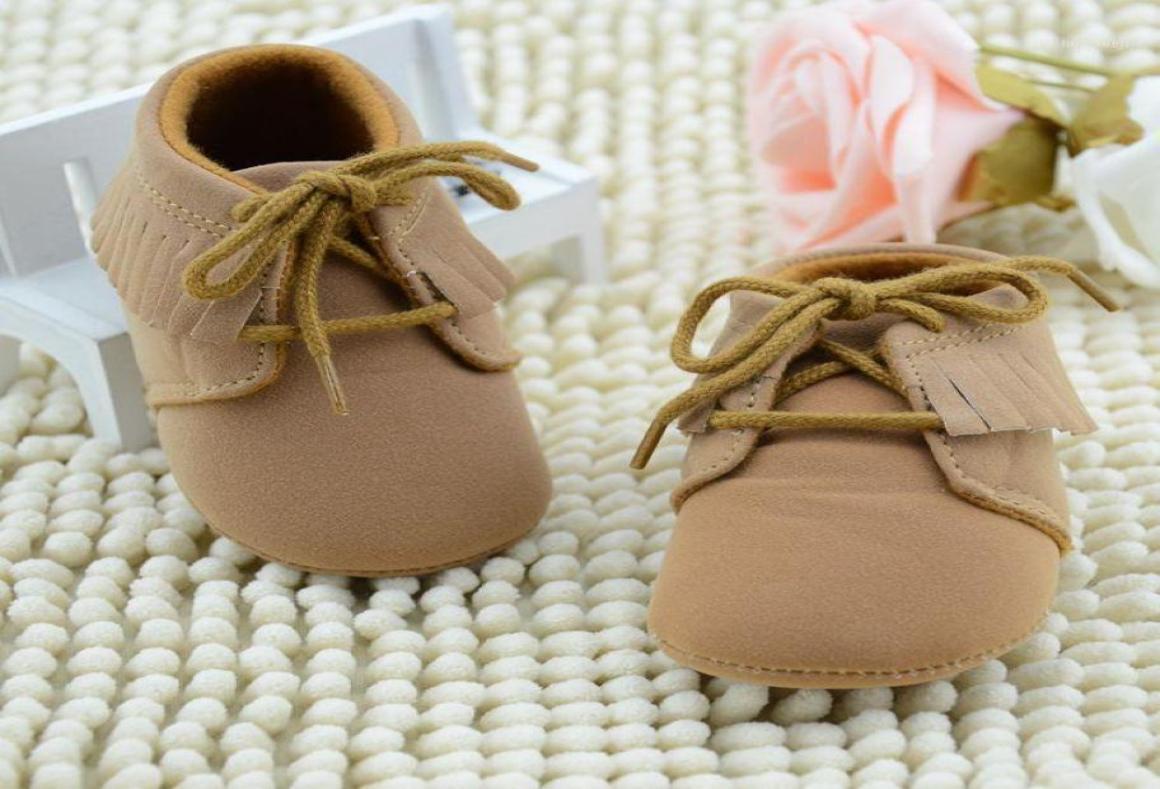 

First Walkers Solid Soft Sole Cotton Fabric Winter Crib Toddler Tassel Springautumn Short Boots For Baby Shoes8314185, Pink