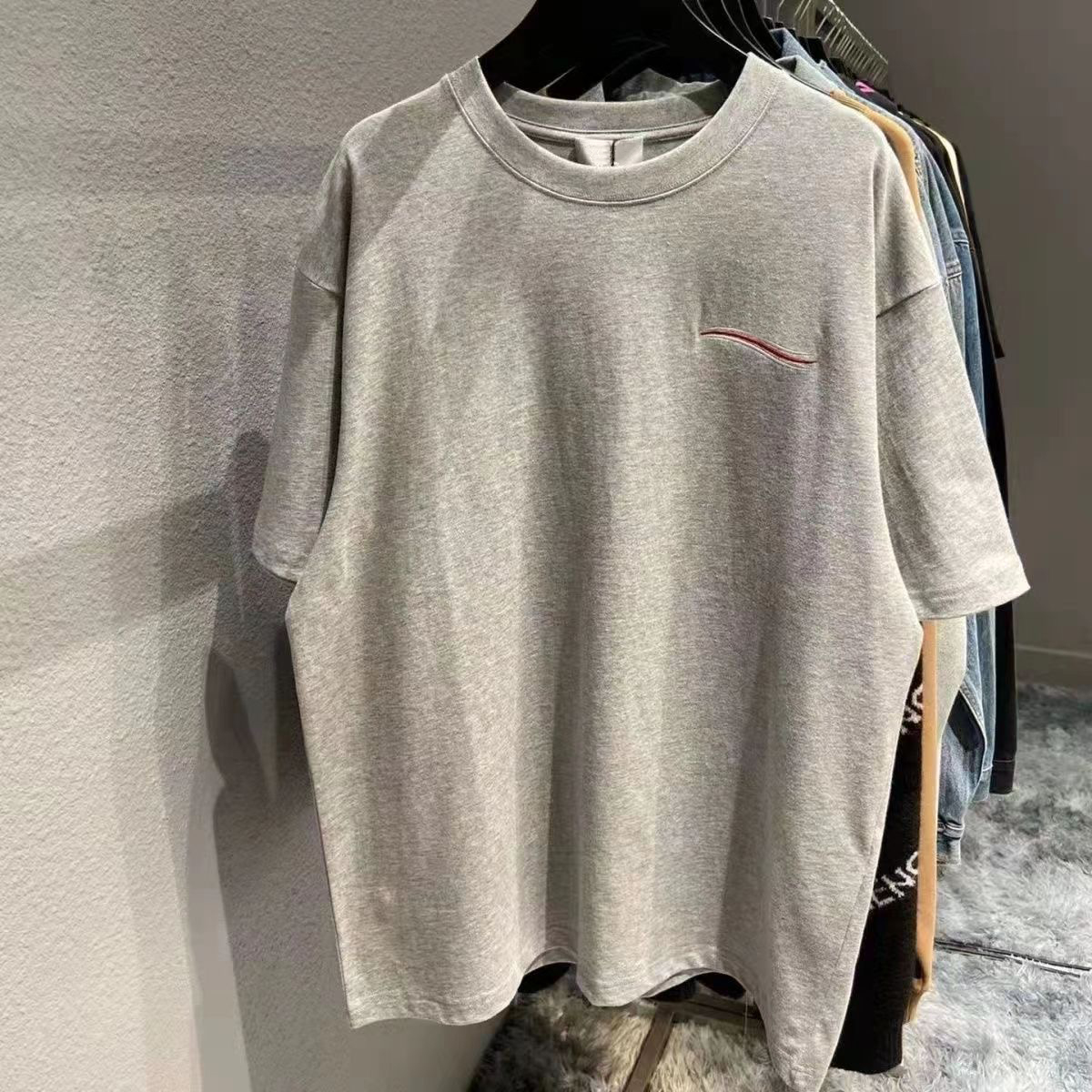 

France T shirts for men Printed Fashion womens T-shirt Top Quality Cotton Casual Tees Short Sleeve Luxury Hip Hop Designer Streetwear paris TShirts tn, Multi