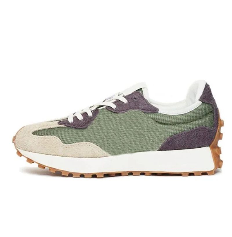 

Hot Selling New Fashion N327 Women Mens Running Shoes new 327 Sneakers White Black Silver Navy Blue Red Gold Soft Yellow Neo Flame Orange Grey Mesh, 32710