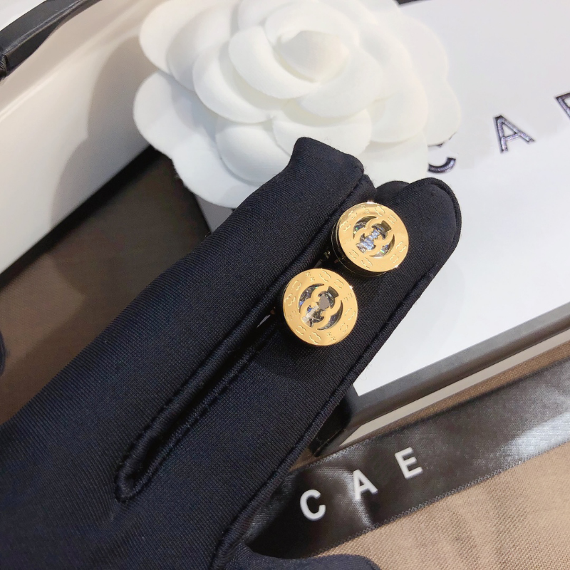 

Luxury Womens Earrings Charm 18k Gold Plated Earring Fashion Jewelry Couples Love Circle Earrings Classic Hot Accessories With Gift Box High