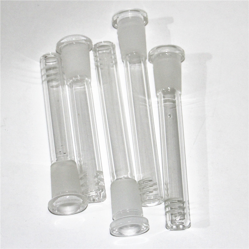 

3inch-6inch 18mm male to 14mm female Glass Hookah parts Accessories Downstem Reducer Adapter Diffused Down Stem For Glass Beaker Water Bong