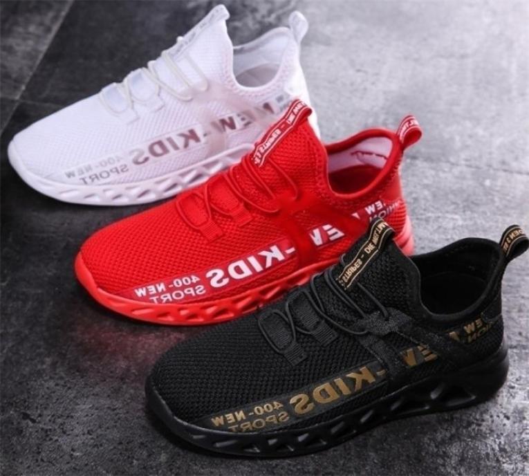 

Sneakers Mesh Kids Lightweight Children Shoes Casual Breathable Boys Nonslip Girls Zapatillas 2210247041796, White