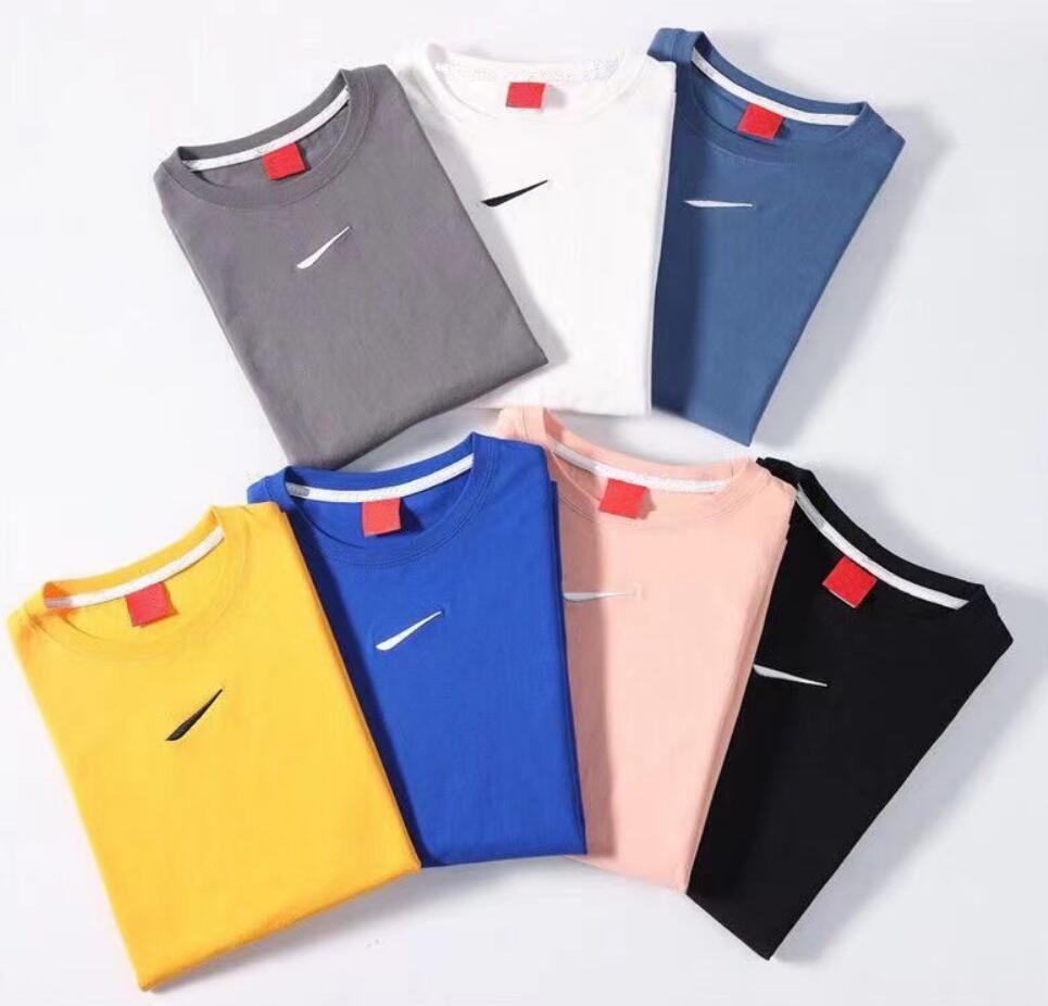 

Fashion Brand Mens Designer T Shirt Womens Shirt Summer Crewneck Sweat Absorbing Short Sleeve Outdoor Sport Cotton Printed Coat Couple Suit, No.9