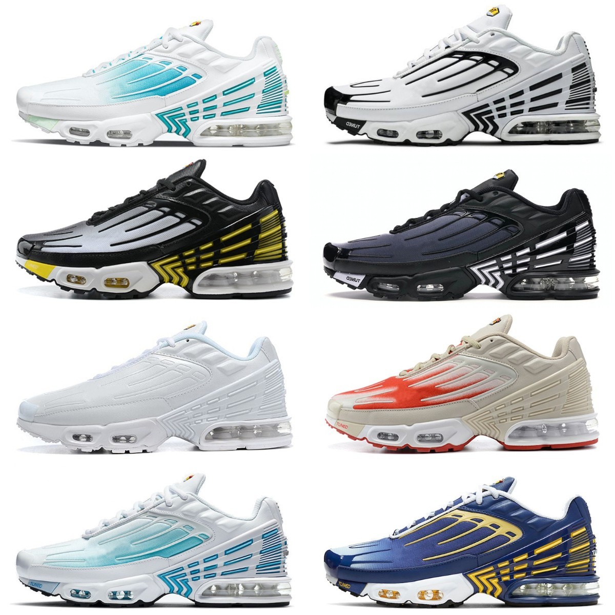 

2023 Discount Tn Plus 3 Tuned Men Sports Shoes III Laser Blue White Obsidian Hyper Violet Deep Parachute Ghost Green AIRMAXS Triple Black Leather Trainer Sneakers, Please contact us