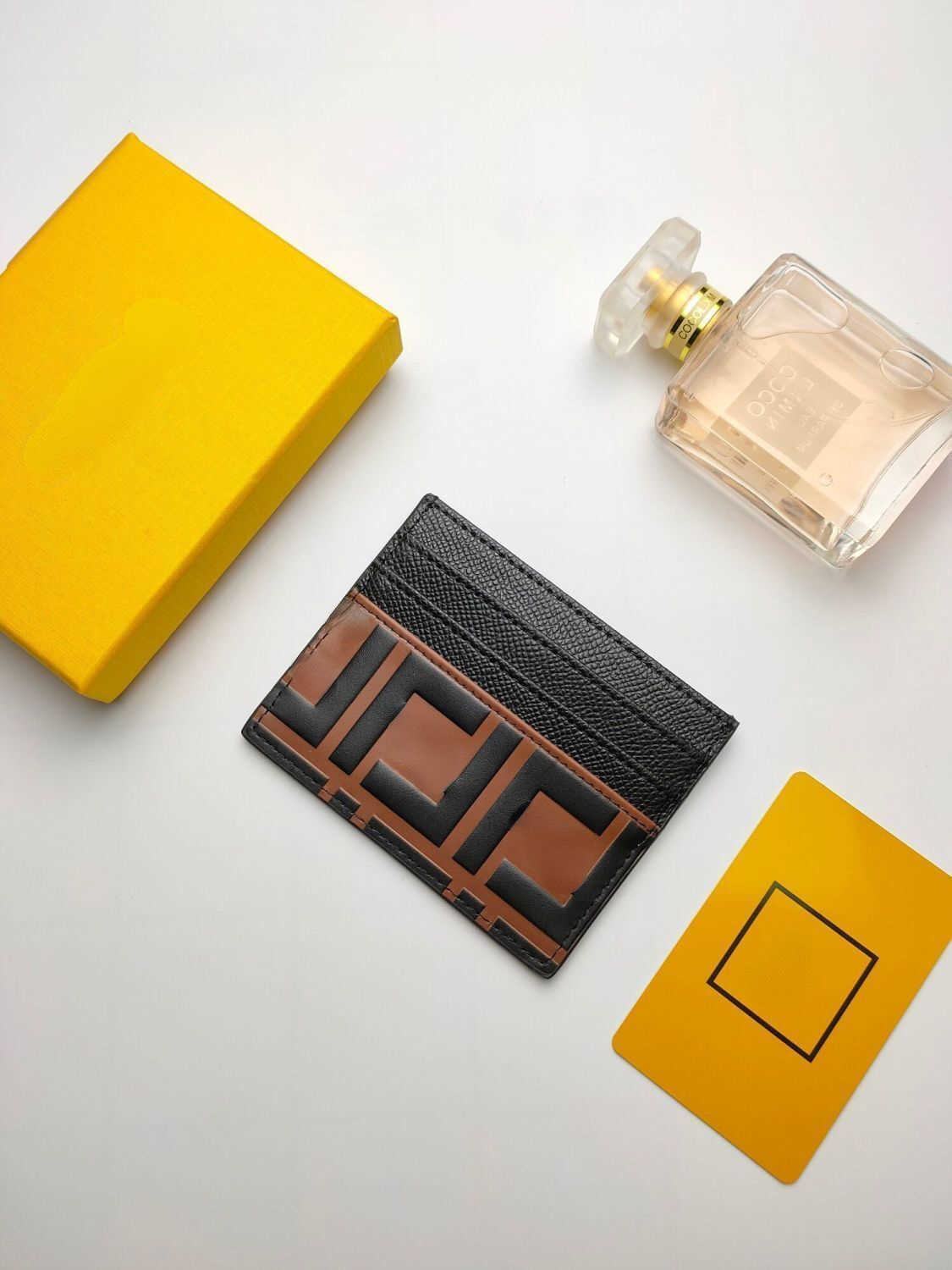 

Brand Designer Change Purse Card pack Handbag Card Portable piece High Face Value Letter Calfskin Wholesale Zero Wallet Certificate Storage Factory Direct Sale, Gift box packing