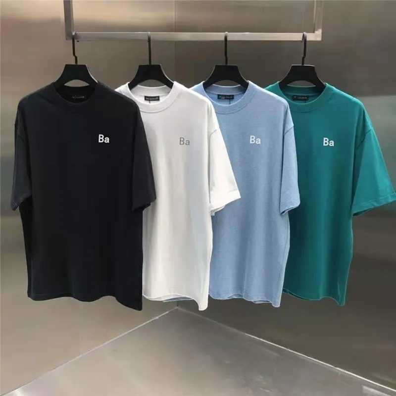 

Designer T shirt Summer short Sleeve waves Tee Men Women Lovers luxury T-shirts Fashion senior Pure cotton high quality Top large size S-4XL